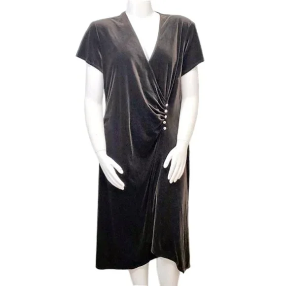 Amanda Lane | Dresses | Amanda Lane Brown Velvet Dress | Poshmark Amanda Lane | Dresses | Amanda Lane Brown Velvet Dress | Poshmark